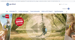 Desktop Screenshot of hu.upcdirect.com